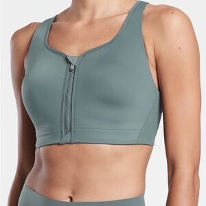 NWT Athleta Advance Zip Front Bra 40C